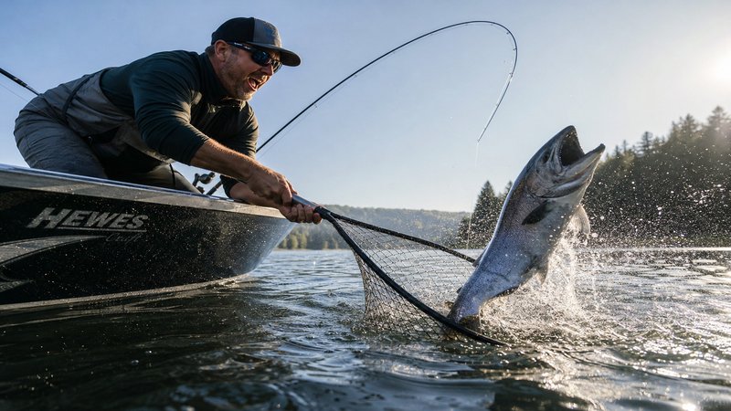 Fishing Salmon: The Essential Guide to Tackle, River Drifts, and Offshore Trolling